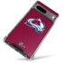 NHL Colorado Avalanche Solid Background Google Pixel 8 Clear Case